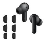 TV, Audio-Video si Foto - Portabile audio - Casti audio - Set 6 dopuri pentru casti Kwmobile pentru Huawei FreeBuds 7i, confort sporit, Silicon, negru - Infinity.ro