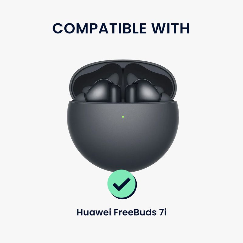 TV, Audio-Video si Foto - Portabile audio - Casti audio - Set 6 dopuri pentru casti Kwmobile pentru Huawei FreeBuds 7i, confort sporit, Silicon, negru - Infinity.ro