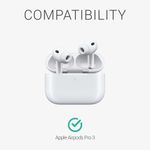 TV, Audio-Video si Foto - Portabile audio - Casti audio - Husa casti Kwmobile pentru Apple AirPods Pro 3, protectie la zgarieturi, Silicon, multicolor - Infinity.ro
