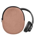TV, Audio-Video si Foto - Portabile audio - Casti audio - Husa casti Kwmobile pentru Anker Soundcore Q20i, protectie la praf, Neopren, roz - Infinity.ro