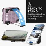 TV, Audio-Video si Foto - Portabile audio - Casti audio - Husa casti Kwmobile pentru Apple AirPods 4, protectie la socuri, Termoplastic, mov - Infinity.ro