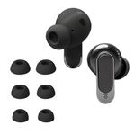 TV, Audio-Video si Foto - Portabile audio - Casti audio - Set 6 dopuri pentru casti Kwmobile pentru JBL Tour Pro 3, confort sporit, Silicon, negru - Infinity.ro