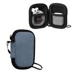 TV, Audio-Video si Foto - Portabile audio - Casti audio - Husa universala pentru casti Kwmobile, protectie la zgarieturi, Neopren, albastru - Infinity.ro
