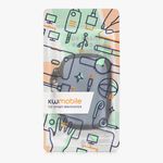 TV, Audio-Video si Foto - Portabile audio - Casti audio - Husa universala pentru casti Kwmobile, protectie la zgarieturi, Neopren, albastru - Infinity.ro