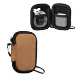 TV, Audio-Video si Foto - Portabile audio - Casti audio - Husa universala pentru casti Kwmobile, protectie la zgarieturi, Neopren, bej - Infinity.ro