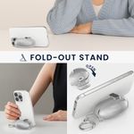 TV, Audio-Video si Foto - Portabile audio - Casti audio - Husa casti Kwmobile pentru Huawei FreeBuds 6i, functie stand, Termoplastic, negru - Infinity.ro
