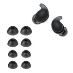 TV, Audio-Video si Foto - Portabile audio - Casti audio - Set 8 dopuri pentru casti Kwmobile pentru Sony LinkBuds Fit WF-LS910N, confort sporit, Silicon, negru - Infinity.ro