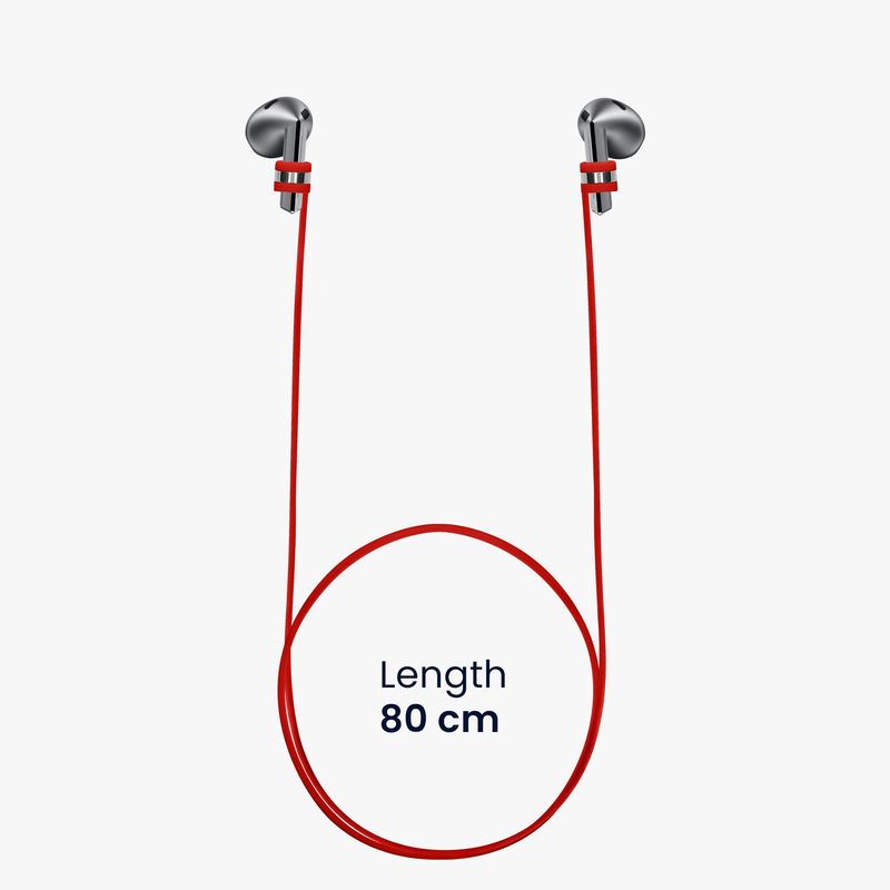 TV, Audio-Video si Foto - Portabile audio - Casti audio - Husa casti Kwmobile pentru Samsung Galaxy Buds 3, Anker Soundcore P20i, JBL Wave Beam, EarFun Air Pro 4, Silicon, rosu - Infinity.ro