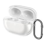 TV, Audio-Video si Foto - Portabile audio - Casti audio - Husa casti Kwmobile pentru Huawei FreeBuds Pro 5, anti-alunecare, Silicon, transparent - Infinity.ro