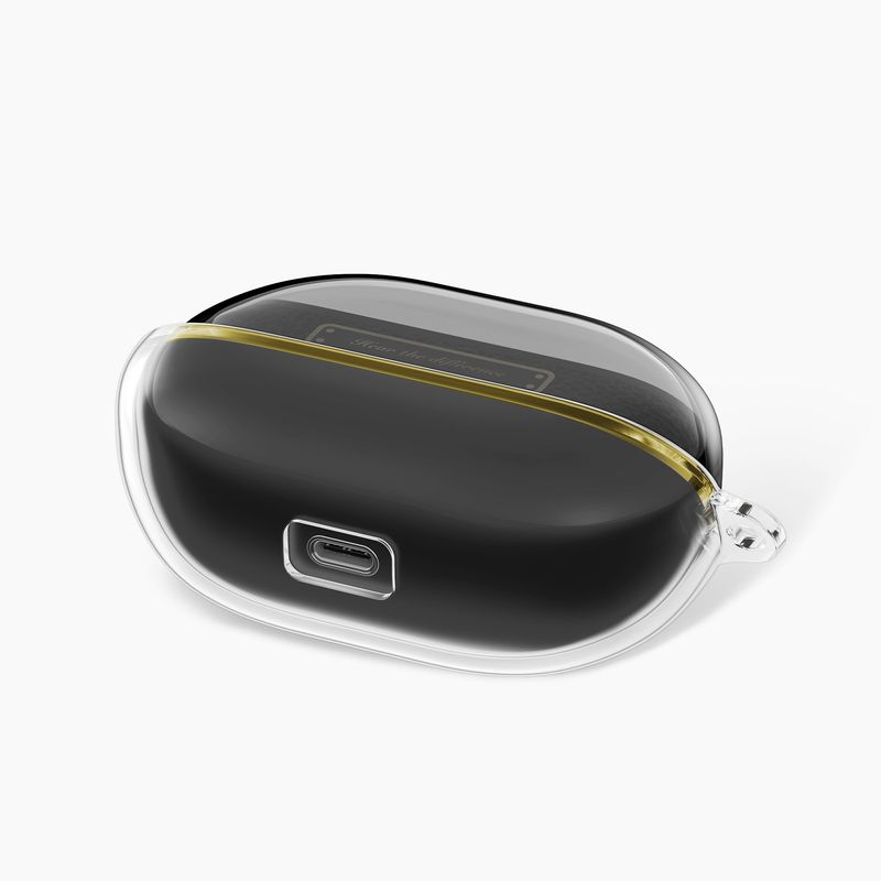 TV, Audio-Video si Foto - Portabile audio - Casti audio - Husa casti Kwmobile pentru SoundPEATS H3, anti-alunecare, Silicon, transparent - Infinity.ro