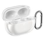 TV, Audio-Video si Foto - Portabile audio - Casti audio - Husa casti Kwmobile pentru Huawei FreeBuds Pro 5, anti-alunecare, Silicon, transparent - Infinity.ro