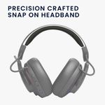 TV, Audio-Video si Foto - Portabile audio - Casti audio - Husa casti Kwmobile pentru JBL Quantum Q910, Q910X, Q910P, protectie la zgarieturi, Piele ecologica, negru - Infinity.ro