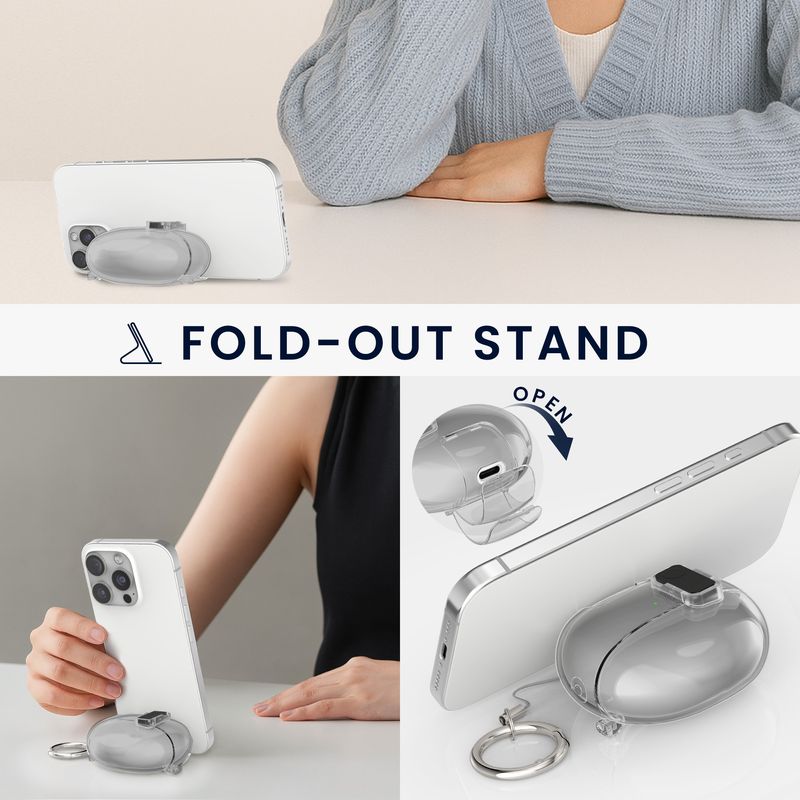 TV, Audio-Video si Foto - Portabile audio - Casti audio - Husa casti Kwmobile pentru Huawei FreeBuds 7i, functie stand, Termoplastic, negru - Infinity.ro