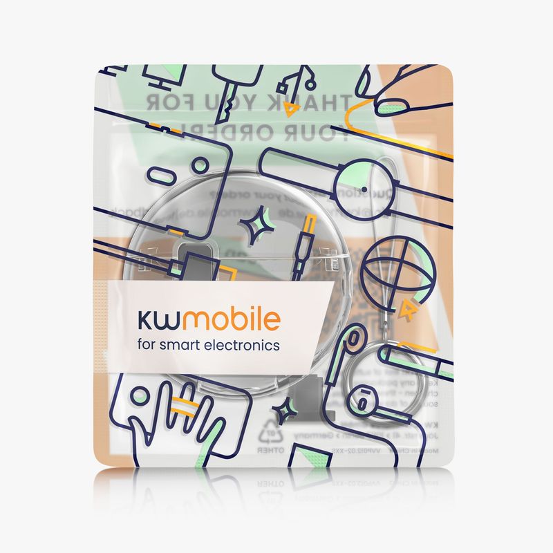 TV, Audio-Video si Foto - Portabile audio - Casti audio - Husa casti Kwmobile pentru Huawei FreeBuds 7i, functie stand, Termoplastic, negru - Infinity.ro