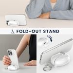TV, Audio-Video si Foto - Portabile audio - Casti audio - Husa casti Kwmobile pentru Huawei FreeBuds 7i, functie stand, Termoplastic, transparent - Infinity.ro