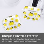 TV, Audio-Video si Foto - Portabile audio - Casti audio - Husa casti Kwmobile pentru Apple AirPods Pro 3, protectie la zgarieturi, Termoplastic, galben, transparent - Infinity.ro