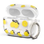 TV, Audio-Video si Foto - Portabile audio - Casti audio - Husa casti Kwmobile pentru Apple AirPods Pro 3, protectie la zgarieturi, Termoplastic, galben, transparent - Infinity.ro