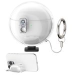 TV, Audio-Video si Foto - Portabile audio - Casti audio - Husa casti Kwmobile pentru Huawei FreeBuds 7i, functie stand, Termoplastic, transparent - Infinity.ro