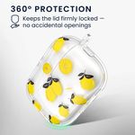 TV, Audio-Video si Foto - Portabile audio - Casti audio - Husa casti Kwmobile pentru Apple AirPods Pro 3, protectie la zgarieturi, Termoplastic, galben, transparent - Infinity.ro