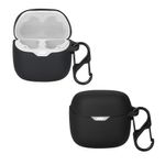 TV, Audio-Video si Foto - Portabile audio - Casti audio - Husa casti Kwmobile pentru JBL Tune Flex, protectie la zgarieturi, Silicon, negru - Infinity.ro