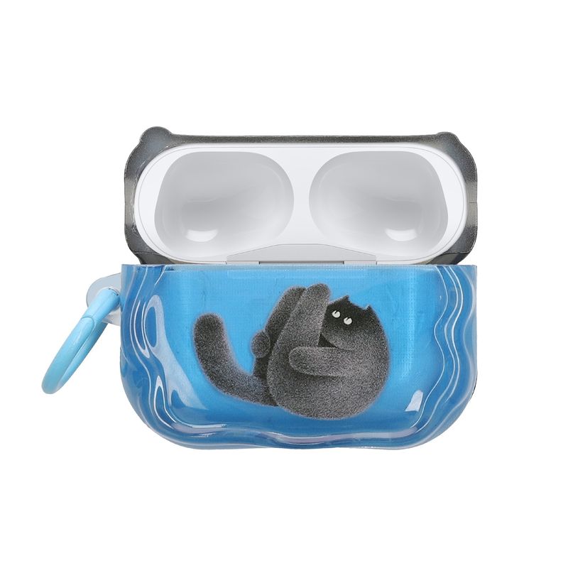 TV, Audio-Video si Foto - Portabile audio - Casti audio - Husa casti Kwmobile pentru Apple AirPods Pro 3, protectie la socuri, Termoplastic, multicolor - Infinity.ro