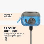 TV, Audio-Video si Foto - Portabile audio - Casti audio - Husa casti Kwmobile pentru Apple AirPods Pro 3, protectie la socuri, Termoplastic, multicolor - Infinity.ro