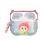 TV, Audio-Video si Foto - Portabile audio - Casti audio - Husa casti Kwmobile pentru Apple AirPods Pro 3, protectie la socuri, Termoplastic, portocaliu - Infinity.ro