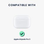 TV, Audio-Video si Foto - Portabile audio - Casti audio - Husa casti Kwmobile pentru Apple AirPods Pro 3, protectie la socuri, Termoplastic, portocaliu - Infinity.ro