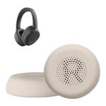TV, Audio-Video si Foto - Portabile audio - Casti audio - Set 2 pernite pentru casti Kwmobile pentru JLab Go Lux ANC, confort sporit, Piele ecologica, alb - Infinity.ro