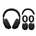 TV, Audio-Video si Foto - Portabile audio - Casti audio - Husa casti Kwmobile pentru Sony WH-1000XM6, protectie la socuri, Silicon, negru - Infinity.ro