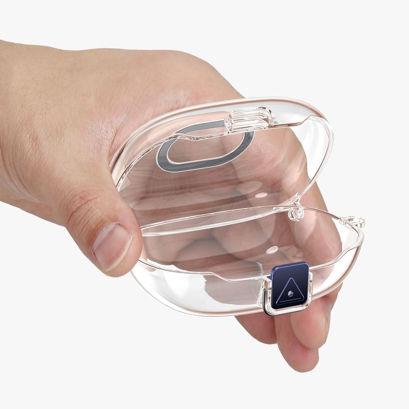 TV, Audio-Video si Foto - Portabile audio - Casti audio - Husa casti Kwmobile pentru JBL Endurance Peak 3, anti-alunecare, Silicon, transparent - Infinity.ro