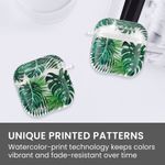TV, Audio-Video si Foto - Portabile audio - Casti audio - Husa casti Kwmobile pentru Apple AirPods 4, protectie la zgarieturi, Termoplastic, verde, transparent - Infinity.ro