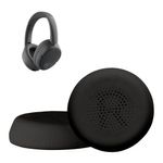 TV, Audio-Video si Foto - Portabile audio - Casti audio - Set 2 pernite pentru casti Kwmobile pentru JLab Go Lux ANC, confort sporit, Piele ecologica, negru - Infinity.ro