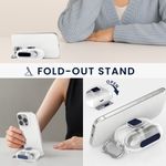 TV, Audio-Video si Foto - Portabile audio - Casti audio - Husa casti Kwmobile pentru Samsung Galaxy Buds 3, Galaxy Buds 3 Pro, prindere cu inel, Termoplastic, transparent - Infinity.ro