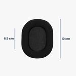 TV, Audio-Video si Foto - Portabile audio - Casti audio - Set 2 pernite pentru casti Kwmobile pentru Corsair HS55, confort sporit, Piele ecologica, negru - Infinity.ro