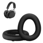 TV, Audio-Video si Foto - Portabile audio - Casti audio - Set 2 pernite pentru casti Kwmobile pentru Beyerdynamic AVENTHO 300, confort sporit, Piele ecologica, negru - Infinity.ro