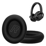 TV, Audio-Video si Foto - Portabile audio - Casti audio - Set 2 pernite pentru casti Kwmobile pentru HyperX Cloud Mix 2, confort sporit, Piele ecologica, negru - Infinity.ro
