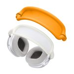 TV, Audio-Video si Foto - Portabile audio - Casti audio - Banda pentru casti Kwmobile pentru Apple AirPods Max, AirPods Max 2, protectie la zgarieturi, Silicon, portocaliu - Infinity.ro