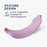 TV, Audio-Video si Foto - Portabile audio - Casti audio - Banda pentru casti Kwmobile pentru Apple AirPods Max, AirPods Max 2, protectie la zgarieturi, Silicon, mov - Infinity.ro