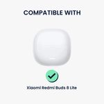 TV, Audio-Video si Foto - Portabile audio - Casti audio - Husa casti Kwmobile pentru Xiaomi Redmi Buds 8 Lite, anti-alunecare, Silicon, transparent - Infinity.ro