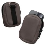 TV, Audio-Video si Foto - Portabile audio - Casti audio - Husa universala pentru casti Kwmobile, protectie la socuri, Nylon, gri - Infinity.ro