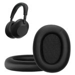 TV, Audio-Video si Foto - Portabile audio - Casti audio - Set 2 pernite pentru casti Kwmobile pentru Sony WH-1000XM6, confort sporit, Piele ecologica, negru - Infinity.ro
