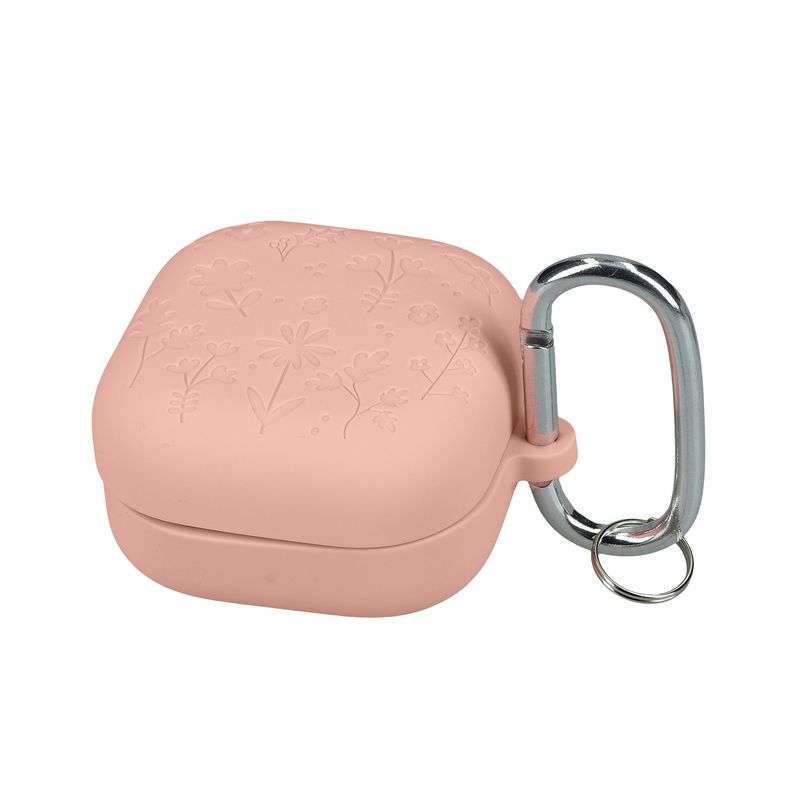 TV, Audio-Video si Foto - Portabile audio - Casti audio - Husa casti Kwmobile pentru Samsung Galaxy Buds 4, Galaxy Buds 4 Pro, prindere cu carabina, Silicon, multicolor - Infinity.ro