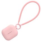 TV, Audio-Video si Foto - Portabile audio - Casti audio - Husa casti Kwmobile pentru Samsung Galaxy Buds 3, Galaxy Buds 3 Pro, anti-alunecare, Silicon, roz - Infinity.ro