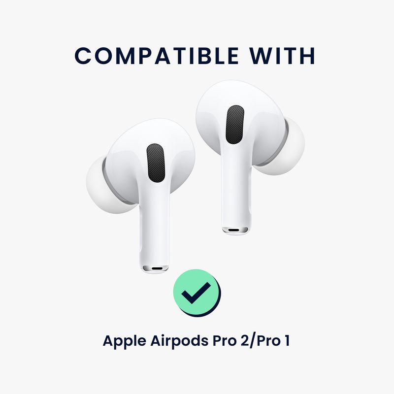 TV, Audio-Video si Foto - Portabile audio - Casti audio - Skin Kwmobile pentru Apple AirPods Pro 2, AirPods Pro, indepartare fara urme, nuanta 59, Vinil, bej - Infinity.ro