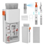 TV, Audio-Video si Foto - Portabile audio - Casti audio - Kit universal de curatare Kwmobile, protectie la praf, curatare multifunctionala, Metal, multicolor - Infinity.ro