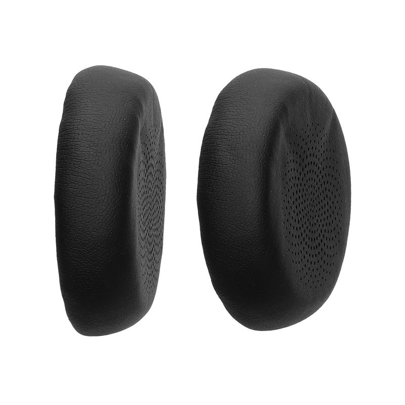 TV, Audio-Video si Foto - Portabile audio - Casti audio - Set 2 pernite pentru casti Kwmobile pentru Yealink BH70, WH64, confort sporit, Piele ecologica, negru - Infinity.ro