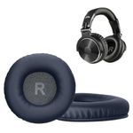 TV, Audio-Video si Foto - Portabile audio - Casti audio - Set 2 pernite pentru casti Kwmobile pentru OneOdio Pro 10, Pro M, Pro C, confort sporit, Piele ecologica, albastru - Infinity.ro