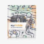TV, Audio-Video si Foto - Portabile audio - Casti audio - Husa casti Kwmobile pentru Apple AirPods 4, protectie la socuri, Policarbonat, negru - Infinity.ro