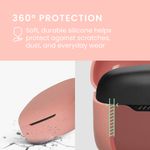 TV, Audio-Video si Foto - Portabile audio - Casti audio - Husa casti Kwmobile pentru Anker Soundcore Liberty 5, prindere cu carabina, protectie la zgarieturi, Silicon, multicolor - Infinity.ro